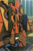 Juan Gris Fiddle and Guitar china oil painting artist